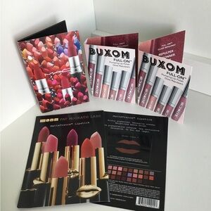 MAC, Buxom, Pat McGrath  Lipstick & Gloss Samples Set
